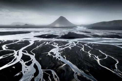 Maelifell 2 aerial drone Iceland Highlands landscape photography 2
